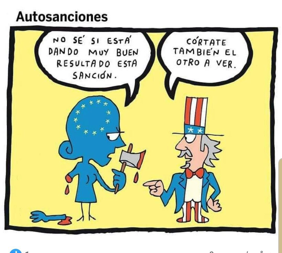 Una realidad que no es pendeja, una sociedad que cree ser superior a #LatinoAmerica y son rehenes del imperio les dictan que hacer y una sociedad ciega y tonta, se satisfacen con construcciones hacia las nubes 
#Euro2024