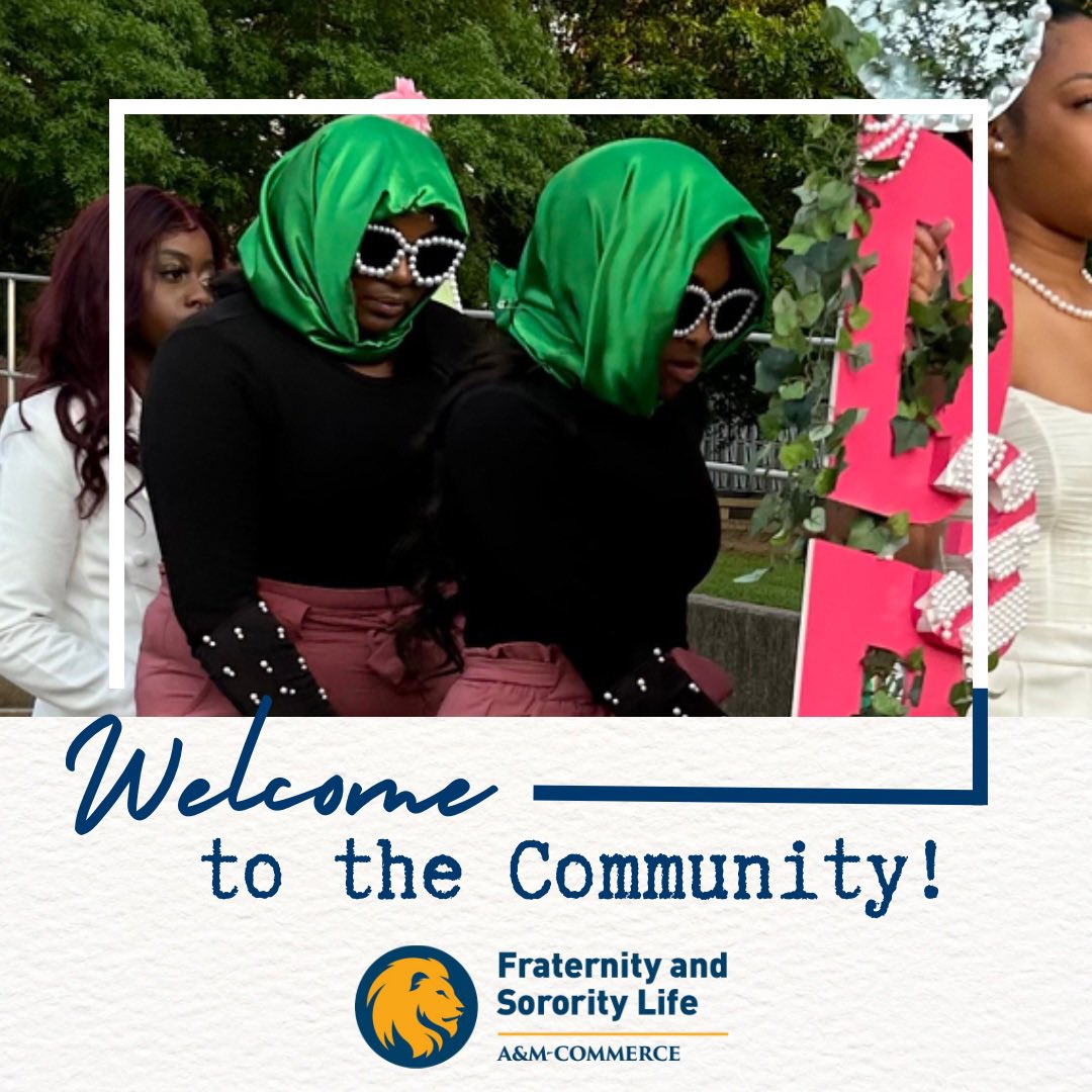 Congratulations and welcome to the community the women of the Epsilon Sigma Chapter of Alpha Kappa Alpha Sorority, Inc.!