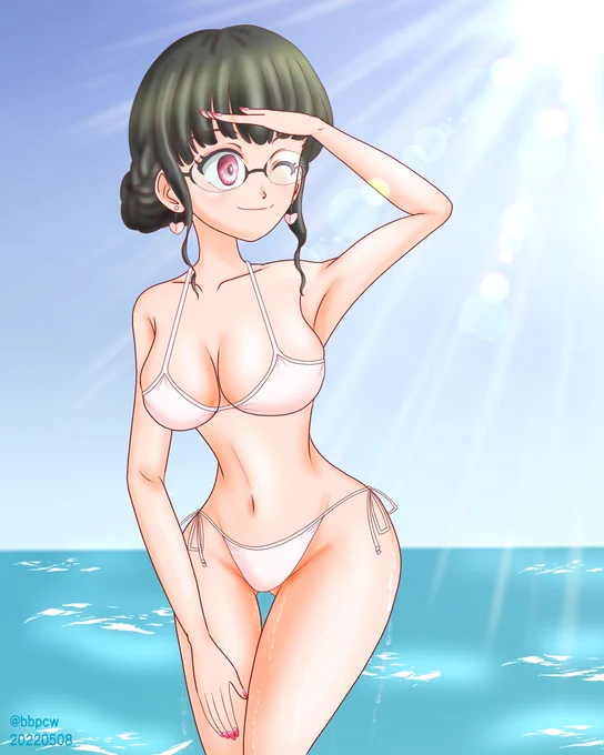 #無言で眼鏡娘をあげる見た人もやる 
