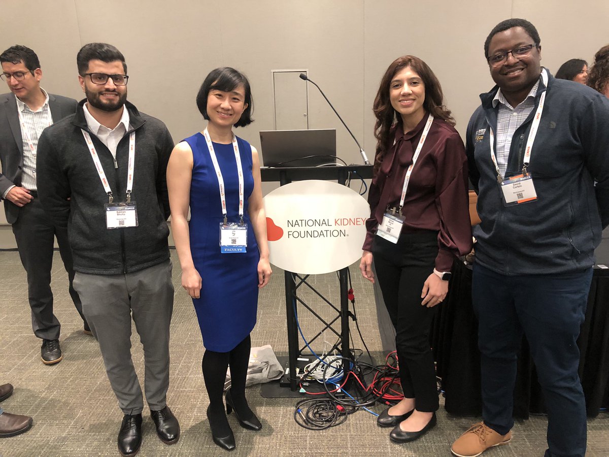 HofstraKidney's tweet photo. Northwell team at NKF
#scm23 https://t.co/M3puLs3BKC