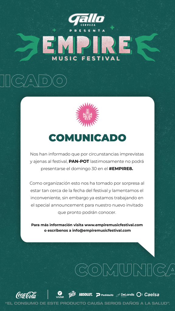 Empire Music Festival Oficial tweet media