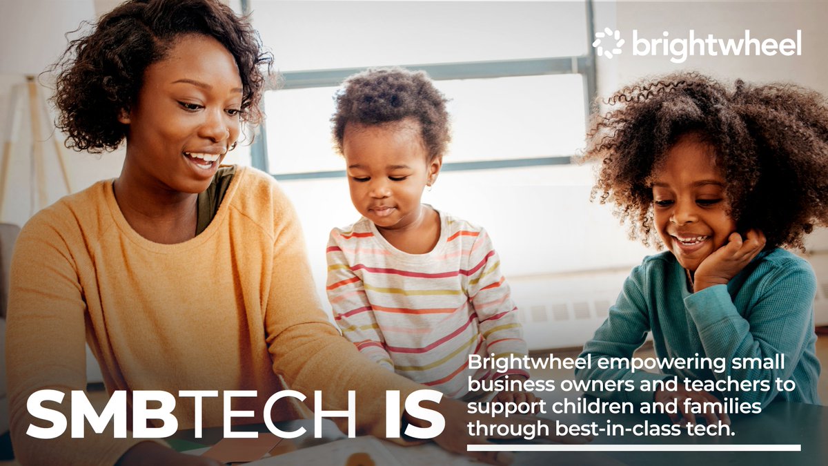notablecap's tweet photo. #SMBTechIs Brightwheel empowering small business owners and teachers to support children and families through best-in-class tech.

@brightwheel @davevasen https://t.co/B4i7GAqUIl