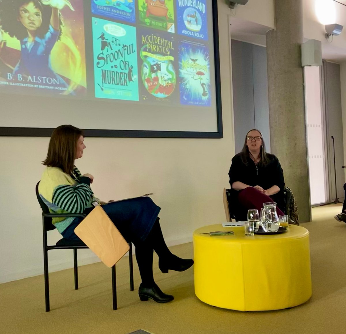 UOSEnglish's tweet photo. Huge thanks to @gemma_cooper for such a wonderful inspiring talk! Fantastic pitches from our audience and your passion for #ChildrensBooks filled the room 💛🥳🌟 @_rosedawn3 @uosc_writing @briellels @katiewardwriter @UniofSuffolk @SCBWI_BI https://t.co/A9BEf2wghC