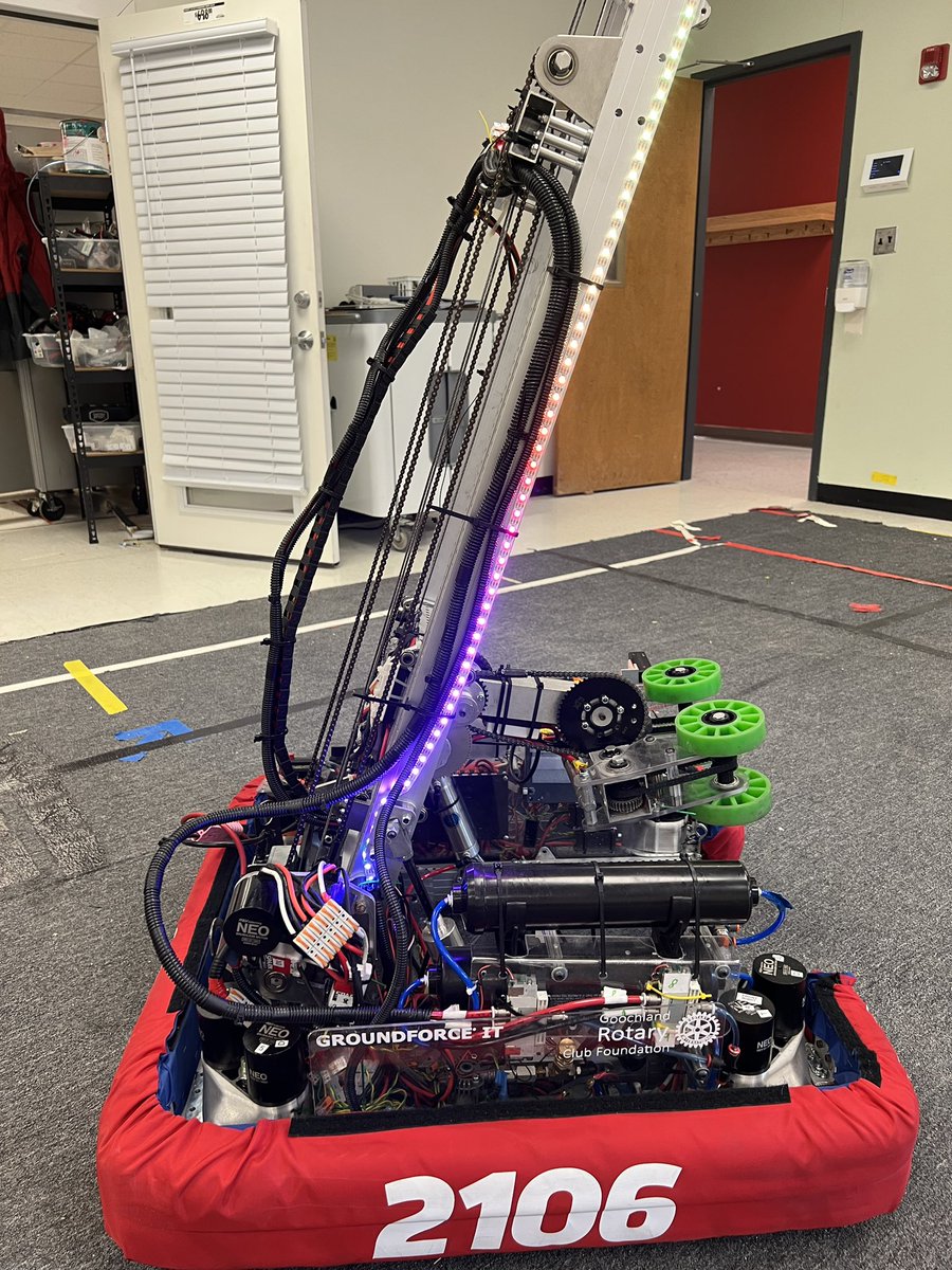 GHS_SDeLoach's tweet photo. After a lot of hard work and a lot of hours invested, the Junkyard Dogs, team 2106, have made it to FIRST World Championship! We are so excited to get to represent @glndschools Goochland High School and @FIRSTChesapeake next week! https://t.co/UyawsQsysu