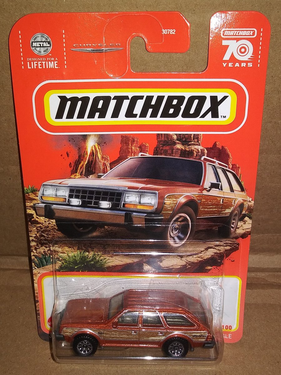 CaraparC's tweet photo. My new diecast addition:

2022/2023 MatchBox 70 Years 11/100 1980 AMC Eagle HKW52 MB1366

#MatchBox #AmcEagle #Amc #Eagle #Diecast https://t.co/tmbwdp10sM
