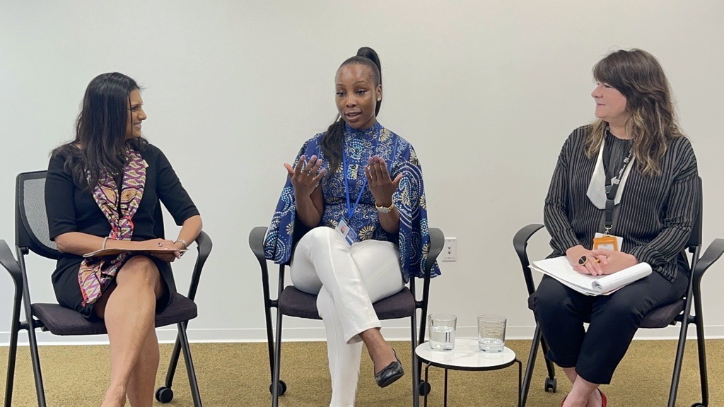 pai_org's tweet photo. Exciting news! 👏@pai_org  is honored to host @ChristinaChili2 a youth advocate from #Malawi and founder of the youth-led #NGO, @AllforYouth2. 

This morning our President &amp; CEO @nabeehakazi and VP of Policy and Advocacy @Christina_Wegs led a fantastic conversation with Chilimba. https://t.co/0RSCiTQs9m