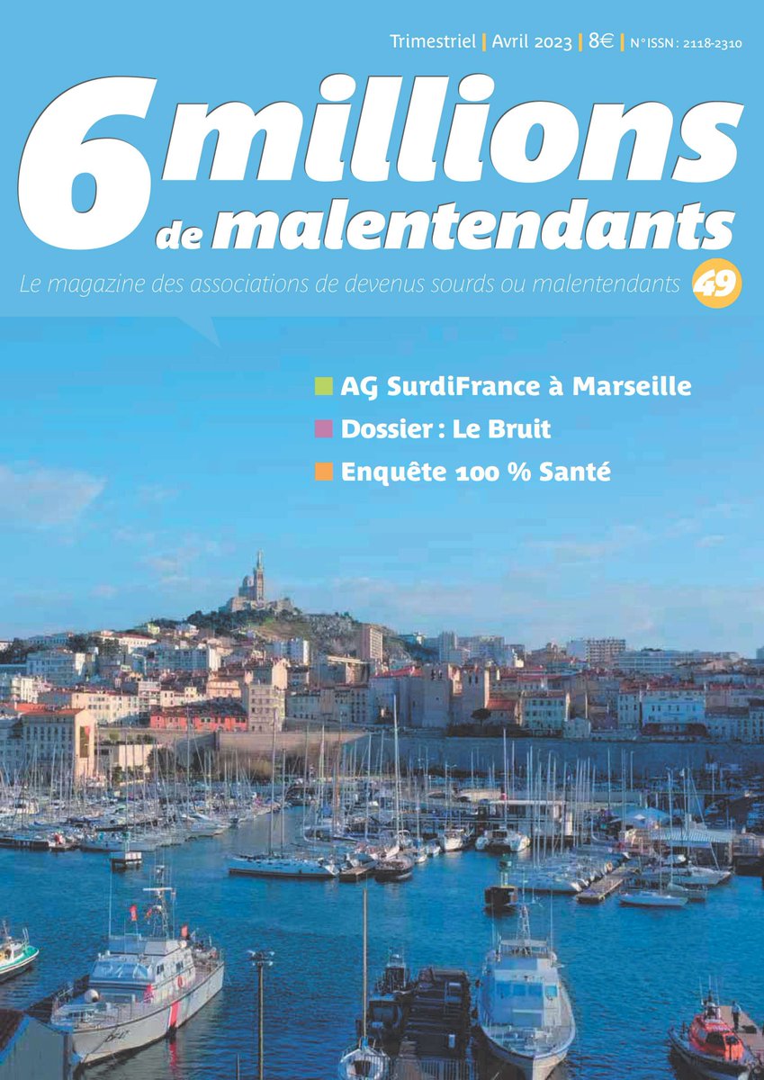 Le numéro d'Avril est sous presse !
N'oubliez pas de vous abonner👇
surdifrance.org/6mm/abonnement…