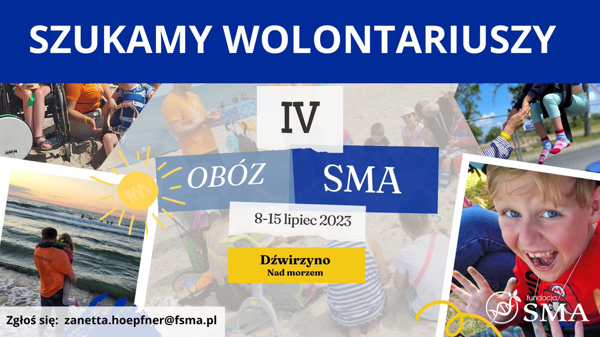 Szukamy wolontariuszy!!! - fsma.pl/2023/04/szukam…