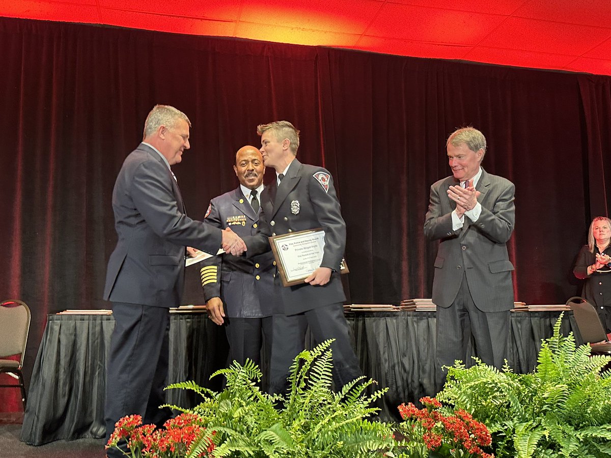 IFD_NEWS's tweet photo. Big Congratulations to Private Abigail Bryte for her selection as the #IFD Rookie Firefighter of the Year @citizensenergy 55th Annual #FPDS Awards #CitizensIndyHeroes 👏🔥🚒 https://t.co/09JRW5DLDM
