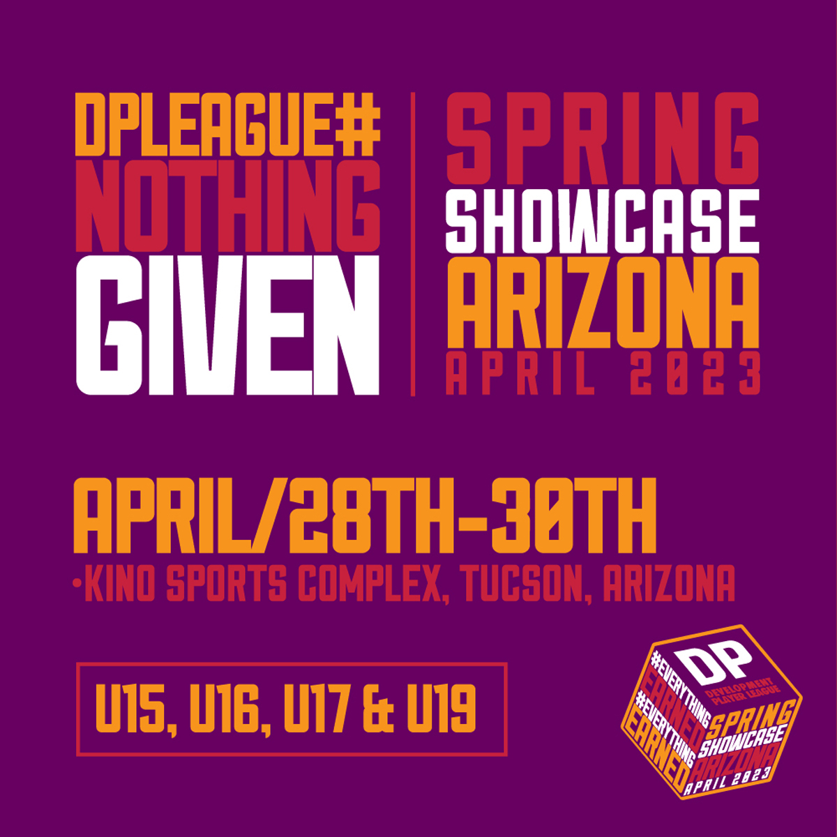 DP_League's tweet photo. In About 2 WEEKS, the #DPLAZ23 KICKS OFF 👟💥⚽🌵

As we Approach Tuscon, we'd like to introduce our #DPLNATION to the North &amp; South Kino Sports Complex, where our Teams will be FACING OFF ⚔️

Please Visit https://t.co/ADre5YcLnK for all your Tuscon Needs! 🌐🖥️ https://t.co/rbLZGDlrAL