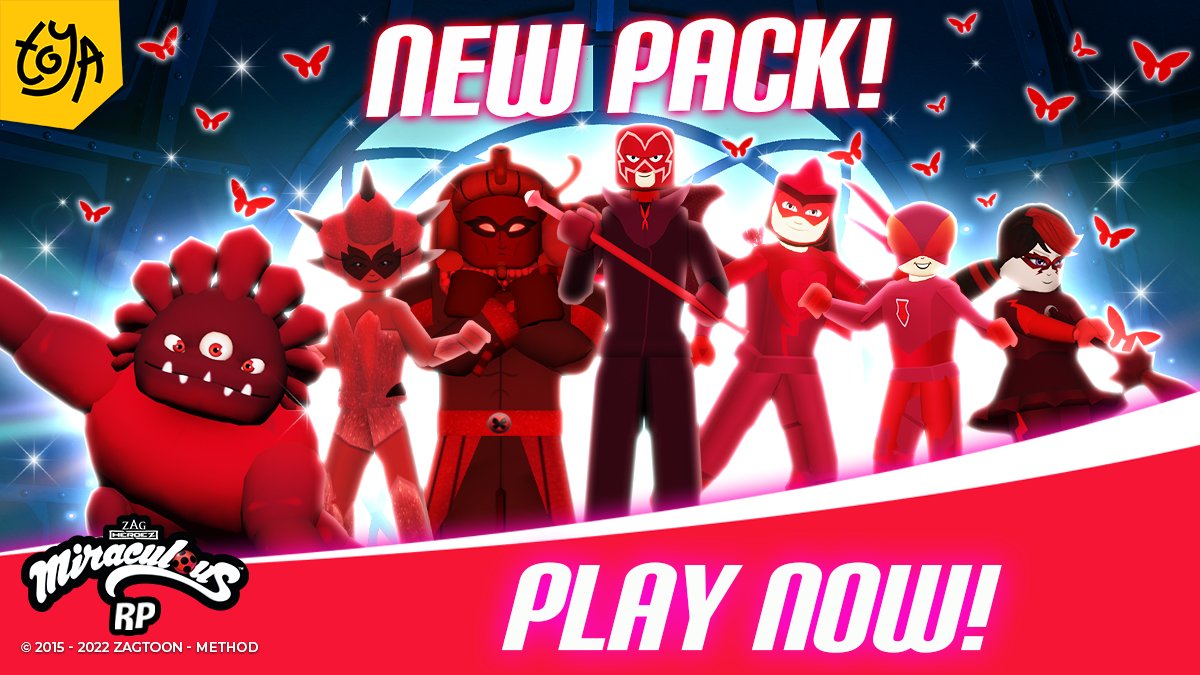 Toya Play on X: Miraculous RP Weekly Update! ✨ You can now