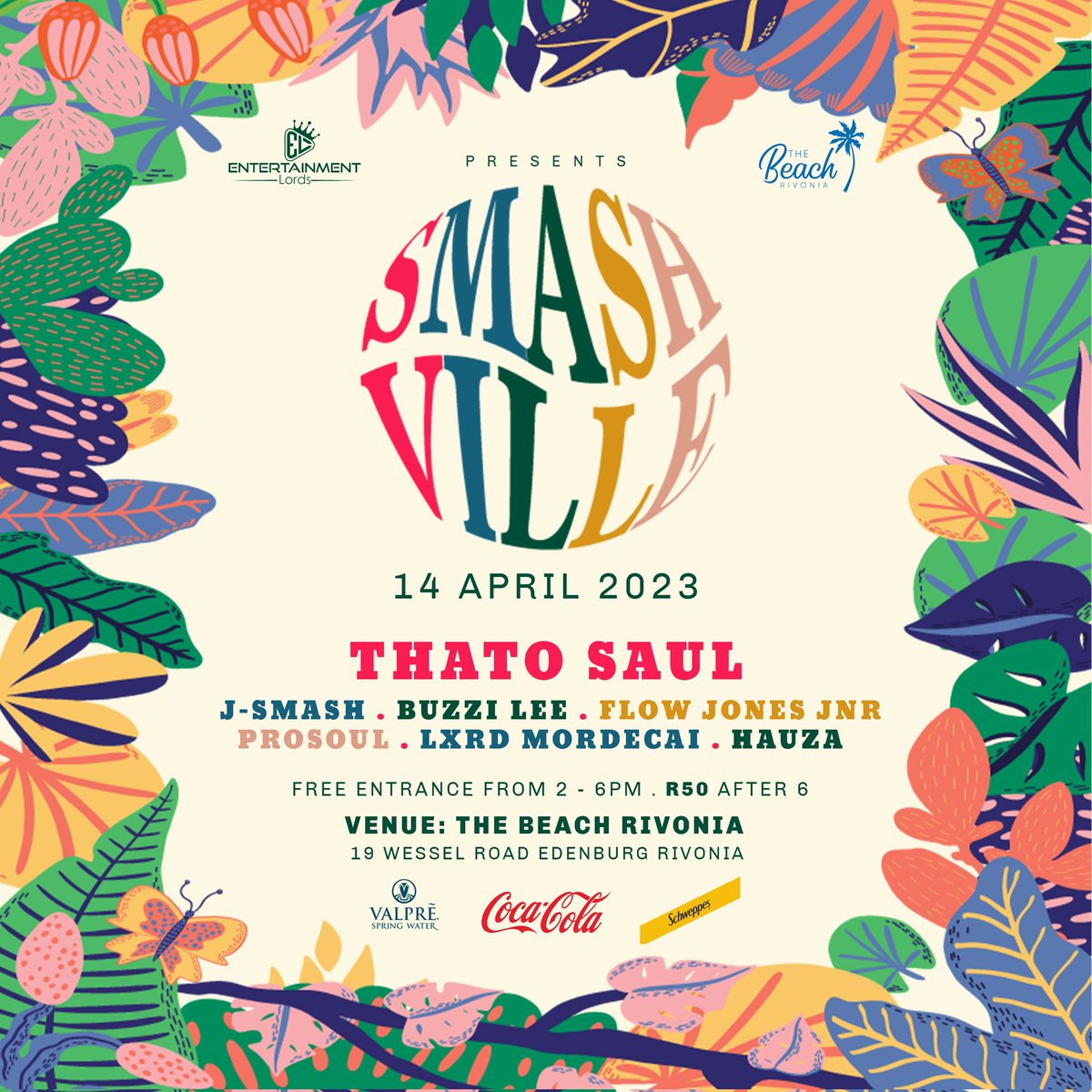 licia_181's tweet photo. Catch #SmashVille live @thebeachrivonia  tomorrow!!!
The Revolution Wil be Live 🙏🏾🌠 #Smashville       

# #ThaboBester   #VoetsekANC #cyrilramaphosa #pretoria  #sandton #bonnieandclyde Melo Kgosi Mampuru
Tom Motsepe #MacG #DrNandiphaMagudumana #Correctionalservice https://t.co/xdLdFsk0IV