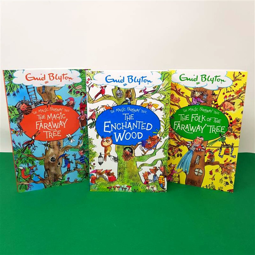 BlytonOfficial's tweet photo. Celebrate 80 years of The Magic Faraway Tree, Enid Blyton's most fantastical series, with these gorgeous new editions out today!

Who's your favourite Magic Faraway Tree character? 

#enidblyton #beautifulbooks #themagicfarawaytree https://t.co/oLFauvBcv6