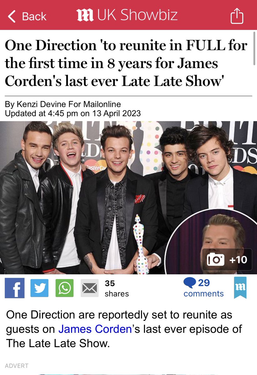 jojopiccies's tweet photo. Who thinks this will actually happen #1D #OneDirectionReunion https://t.co/rMyRvwdxw2