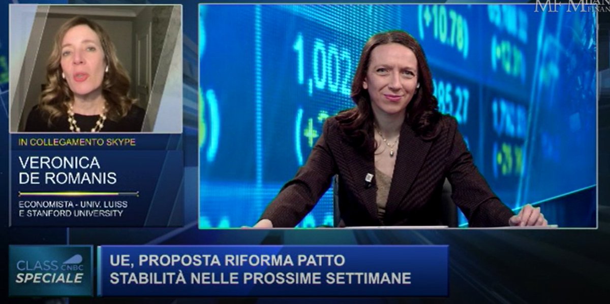 #Def, le previsioni di crescita del #pil appese alla piena realizzazione del #Pnrr. L'opinione della profsa
<a href="/VeroDeRomanis/">Veronica De Romanis</a> che ci spiega perché tagliare il debito dell'1% (proposta 🇩🇪) non è affatto un'idea assurda  👇
video.milanofinanza.it/video/def-stim…