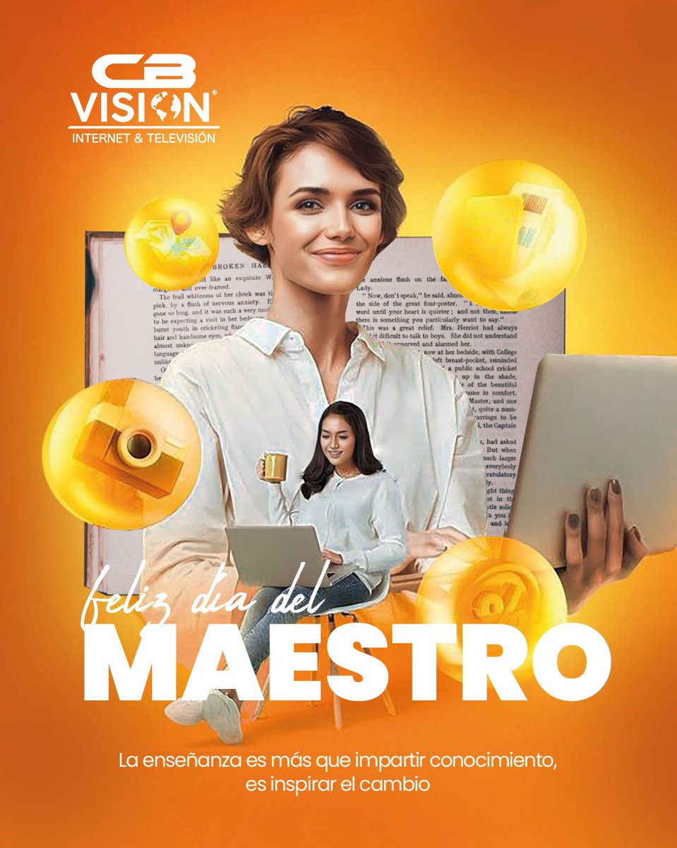 cbvisionec's tweet photo. Gracias maestro por dar lo mejor de usted, para entregarnos lo que nadie nos puede quitar, lo aprendido, la educación y el conocimiento.

¡Feliz Día del maestro ecuatoriano 🥳!

#InternetDeFibraÓptica #ConexiónEstable #Internet #SeriesFavoritas #Fútbol #CbVisión https://t.co/QBBQRRB8qI