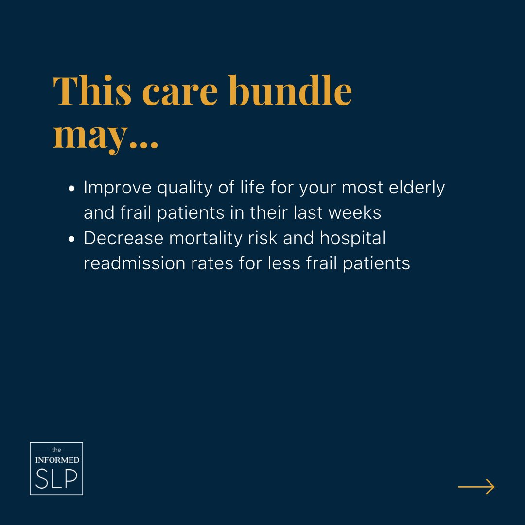 TheInformedSLP's tweet photo. Members can read more about the "care bundle" called FORWARD at https://t.co/jOO5r764bx
The research:
Sommerville et al. (2022). https://t.co/gLgpfMbjMu
#informedSLP #dysphagia #medSLP #SLPeeps https://t.co/pElwyPkI8c
