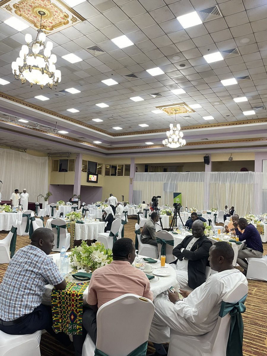 kcbbankug's tweet photo. Happening now; The ๐๐๐ ๐๐ฎ๐ฌ๐ญ๐จ๐ฆ๐๐ซ ๐๐๐ญ๐๐ซ ๐๐ข๐ง๐ง๐๐ซ ๐ฝ๏ธ at Hotel Africana Nile Hall.
#RamadanKareem #ForPeopeForBetter https://t.co/WDPGk2Qfz5