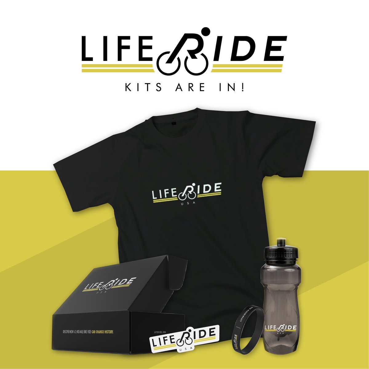 liferideusa's tweet photo. We've got some exciting news to share with you - our Life Ride kits have arrived! 

Visit the link https://t.co/uY2zRfAysI to register! https://t.co/GsJnsTmcwQ