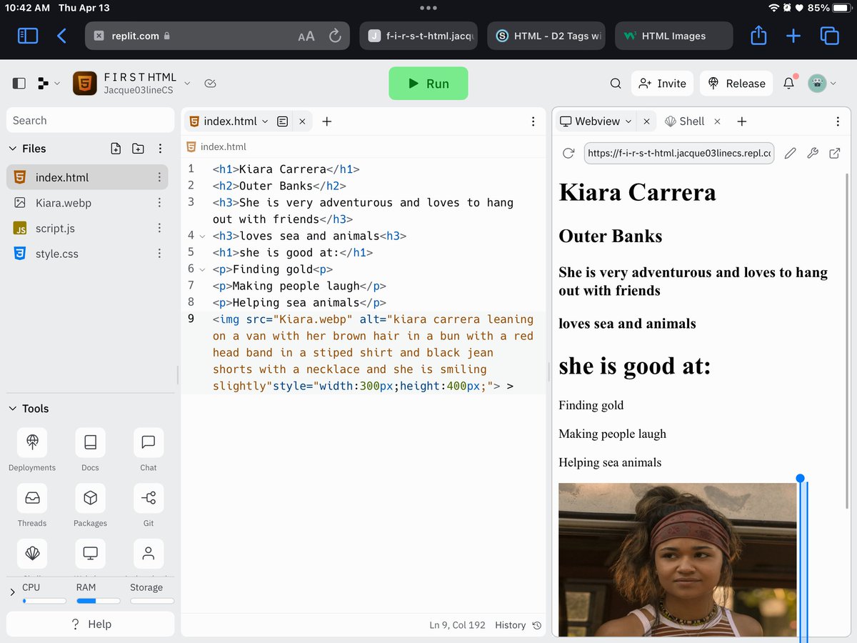 BerriosVRE's tweet photo. @EastviewMS media artists are learning how artists use the web to promote their art. Ss are promoting their fav character while learning HTML. Today we learned about the importance of the alt text attribute for screen readers &amp;&amp; they took this seriously. #accessibility  #wpProud https://t.co/l68GWMyig0