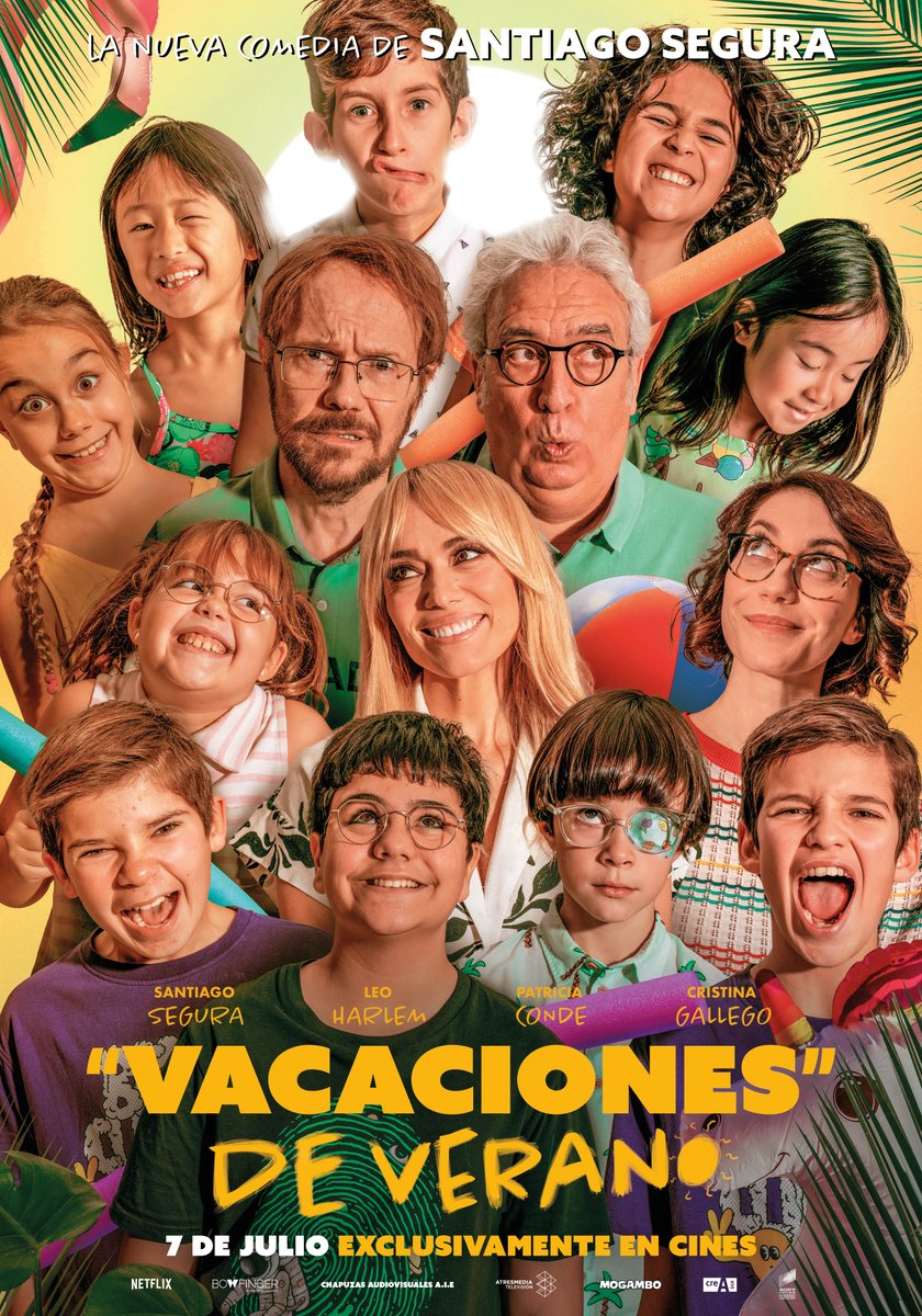 BARFUTURA's tweet photo. ¡Qué ganas ya de solecito! 🌞

Diseño del cartel teaser para la nueva comedia De Santiago Segura #VacacionesDeVerano con Leo Harlem, Patricia Conde y Cristina Gallego. 🌴🏖️🕶️

¡7 de julio en cines! 

Cliente: @sonypictures_es 
Año: 2023
📸: @JorgeAlvarino_ https://t.co/ndZHSEIXqj