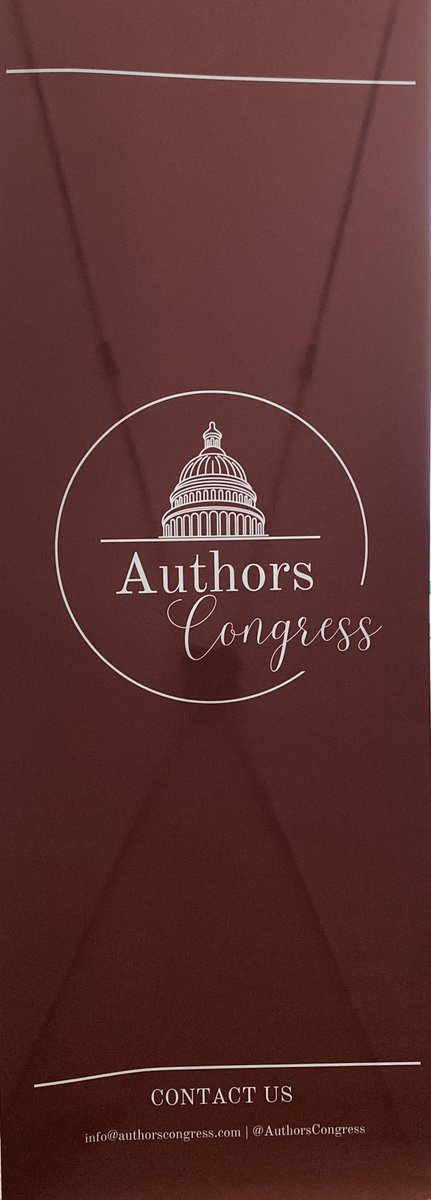 AuthorsCongress's tweet image. The banner is here!  Getting ready for the Authors of the American Revolution Congress on April 15 @WashXingPark.  Hope to see you there!

Code "AmRev" to register for free: eventbrite.com/e/american-rev…