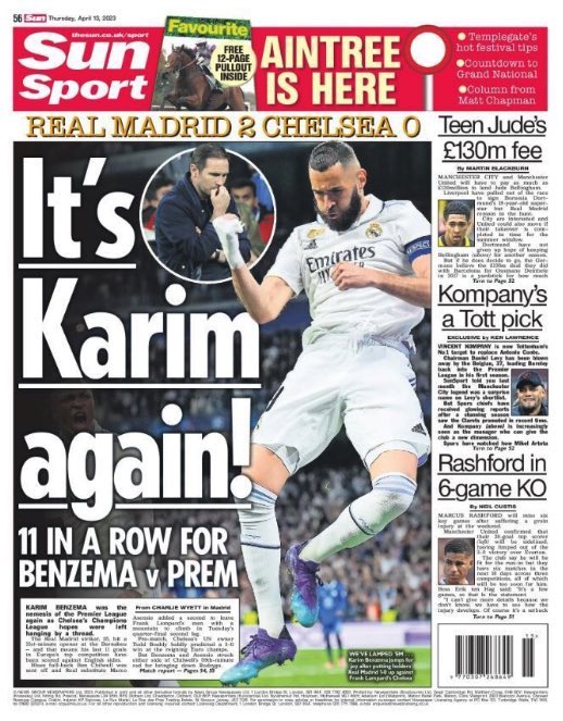 Real Madrid Info On Twitter English Covers Its Karim Again