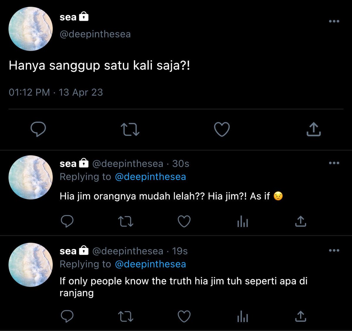 markofthesea's tweet photo. — #jimmysea three tweets au

cw // slight 🔞, aboverse (kinda) https://t.co/meYnjBz4CV