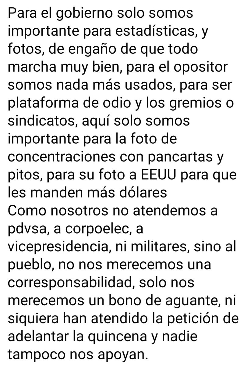 SinbotrasaludC's tweet photo. El personal de salud merecemos un sueldo digno. https://t.co/LGzLJFsGpD