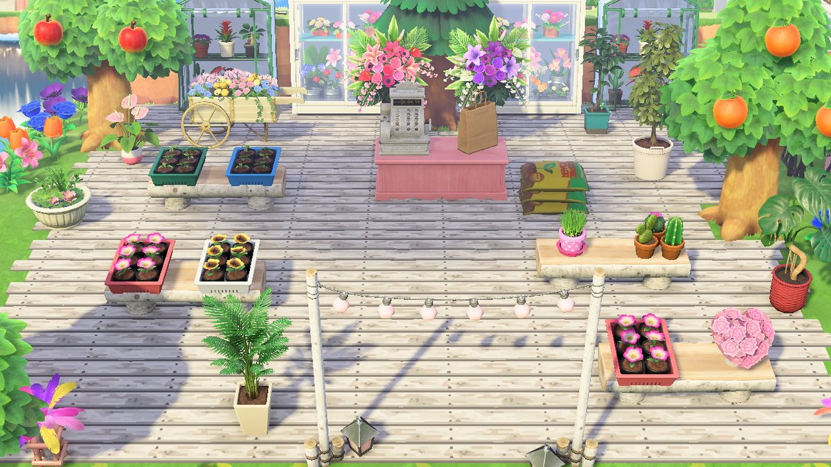 AbbeaMortimore's tweet photo. Welcome to my flower shop! #AnimalCrossing #ACNH #NintendoSwitch https://t.co/Mkfy6iKDzB