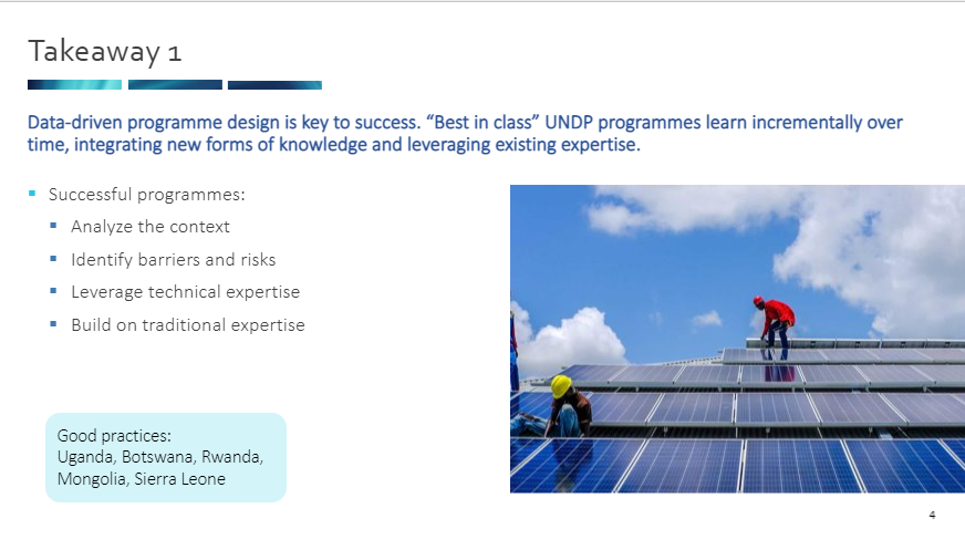 UNDP_Evaluation's tweet photo. What have we learned from 18 months of #EvalLessons?
1⃣ Data-driven programming is key to success 📈
Download the book for all 5 lessons!👉https://t.co/qRxihvsvQV https://t.co/UYZvFgDsX2