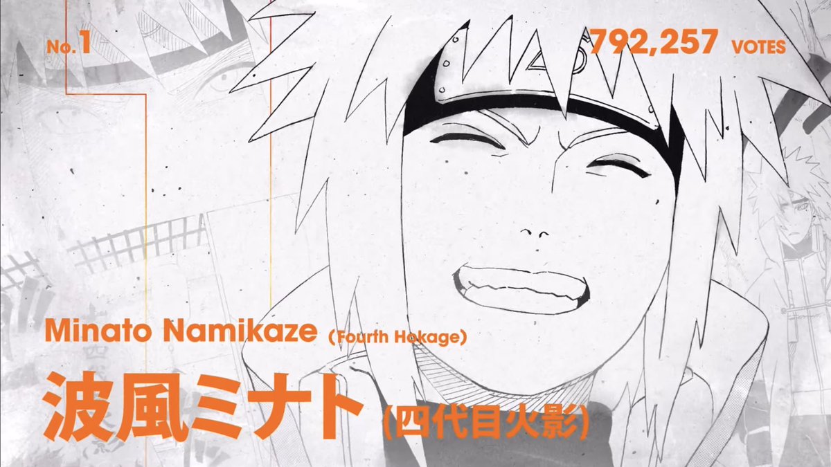 Abdul_S17's tweet photo. MINATO NAMIKAZI HAS WON THE NARUTO TOP99 CHARACTER POPULARITY POLL! #naruto https://t.co/Cmh1zd3ZX9