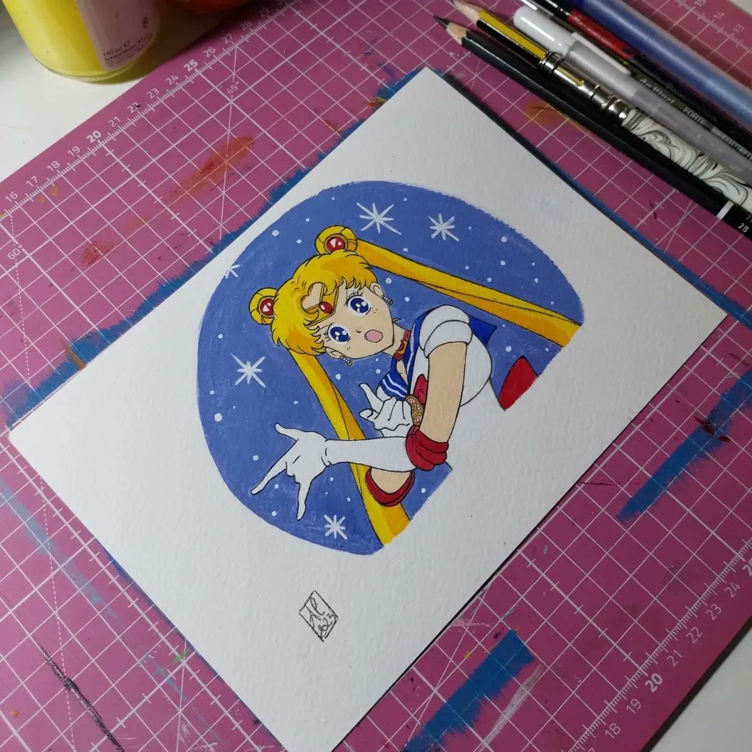 Ale_creation2_0's tweet photo. Nerdy Thursday! Following your other advice, today is Sailor Moon's turn 🌙
#sailormoon #sailor #moon #sailormoonredraw #usagi #usagitsukino #thursday #thursdaynerd #nerd #nerdy #nerdythursday #drawbyme #drawingoftheday #drawingsketch #drawing #artoftheday #artworkoftheday https://t.co/rKkqOCHDVf