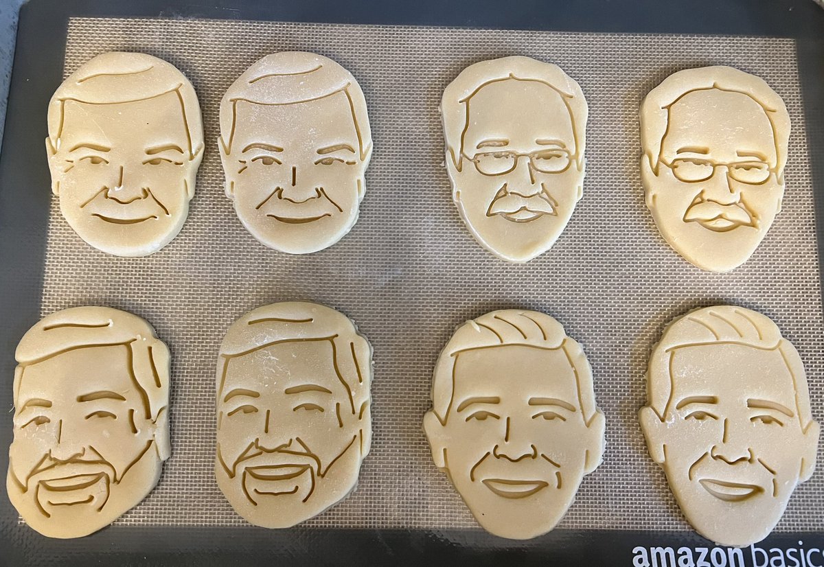 repwhipps's tweet photo. When I’m bored, I bake. I spent Easter Sunday baking some #mapoli colleague cookies. @Rep_Higgins was my favorite cookie to decorate. https://t.co/yQyDhJ87p8