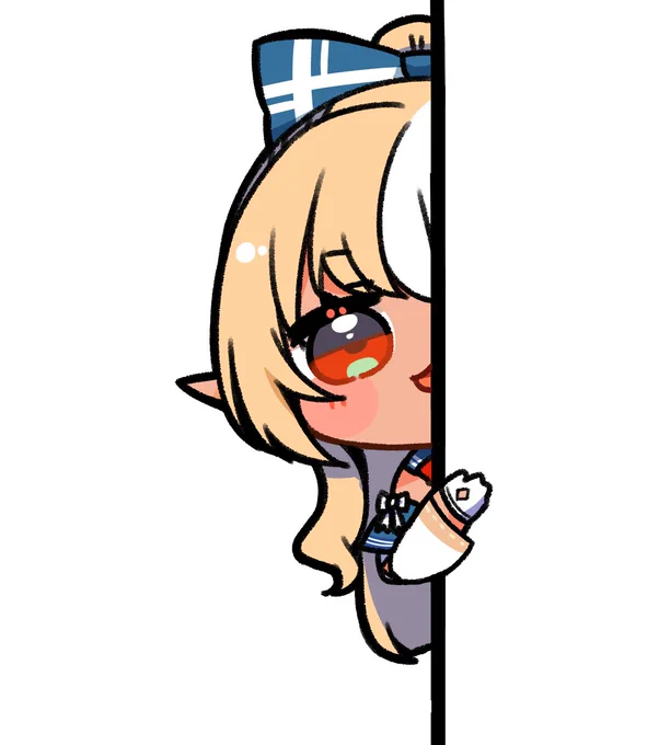 こっちを見ているフレアちゃん#しらぬえ 