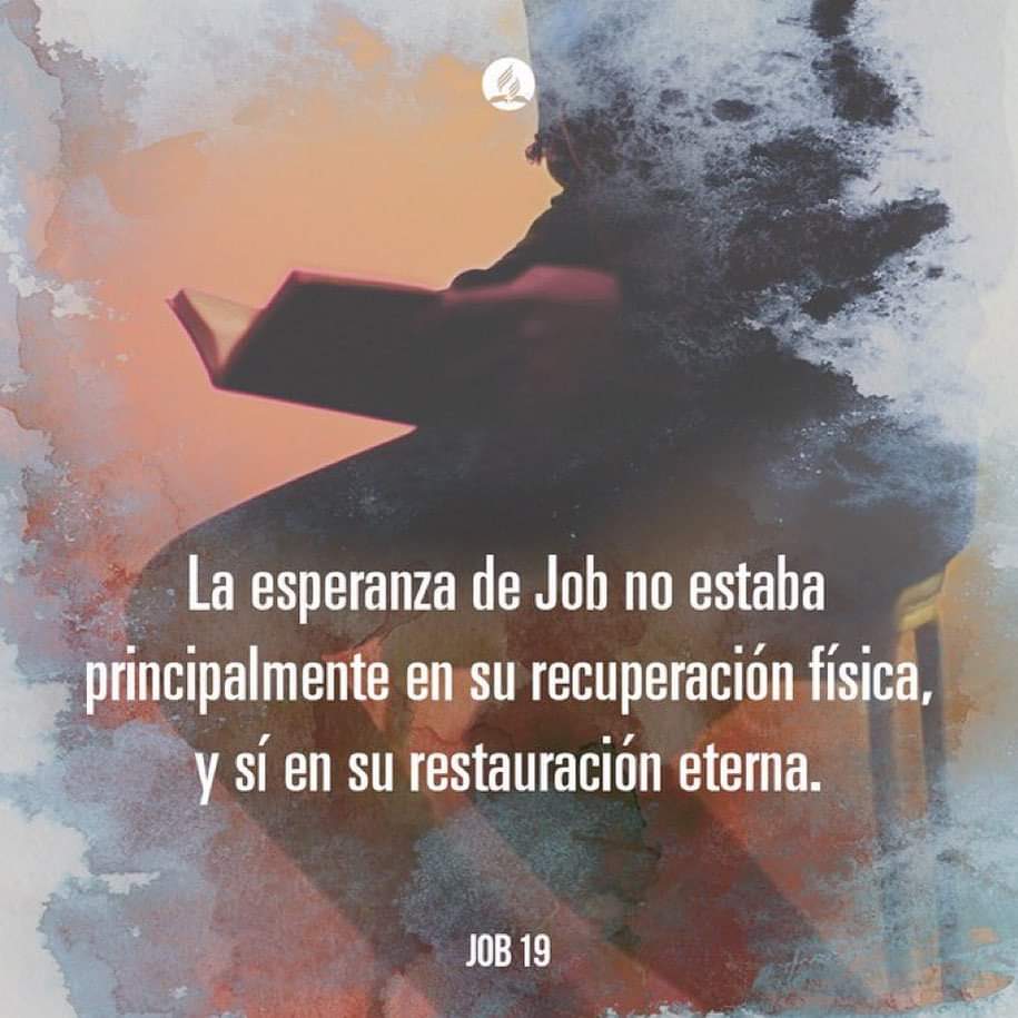 Joselitovc16's tweet photo. #Job19 Si la vida te parece un callejón sin salida, ¿hacia dónde mirar en busca de consuelo? El mismo Redentor que oyó las palabras de Job y lo rescató puede hacer lo mismo contigo. Confía en tu Rescatador. #rpsp #PrimeroDios #adventistas #YoVoy 📖 🛐 🙏 💪 🤗 https://t.co/KxX6nBS6Wm