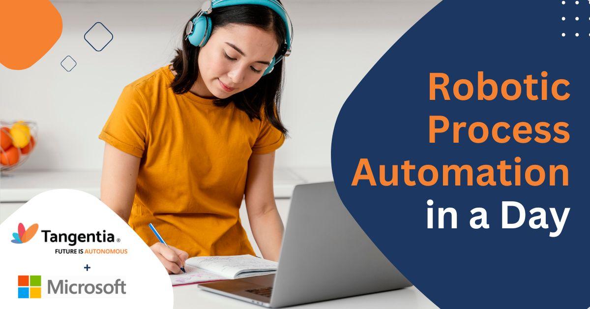 TangentiaInc's tweet photo. Learn how you can successfully build automation solutions for your business processes, by attending our virtual #RPAIAD workshop. Get started on using #PowerAutomate for your business’s automation needs.
Register now >>> https://t.co/yGSXPtTn7J
#FutureisAutonomous #PowerApps https://t.co/tMk3er4ecm