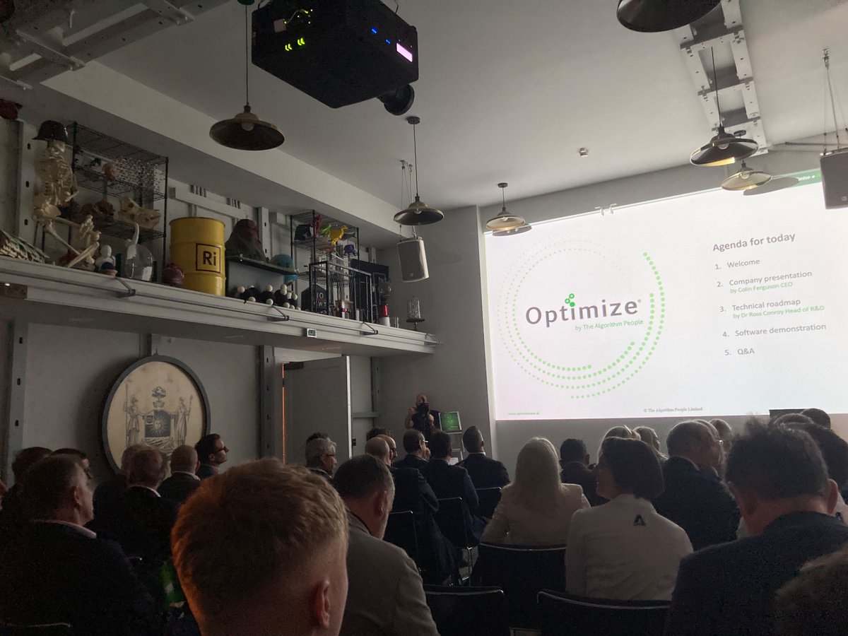ChrisOptimize's tweet photo. What a setting as we are about to get underway #optimizelaunch https://t.co/Kvrx7PHg5U