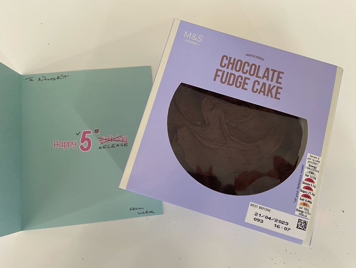 🎂🎉 All good celebrations come with cake!