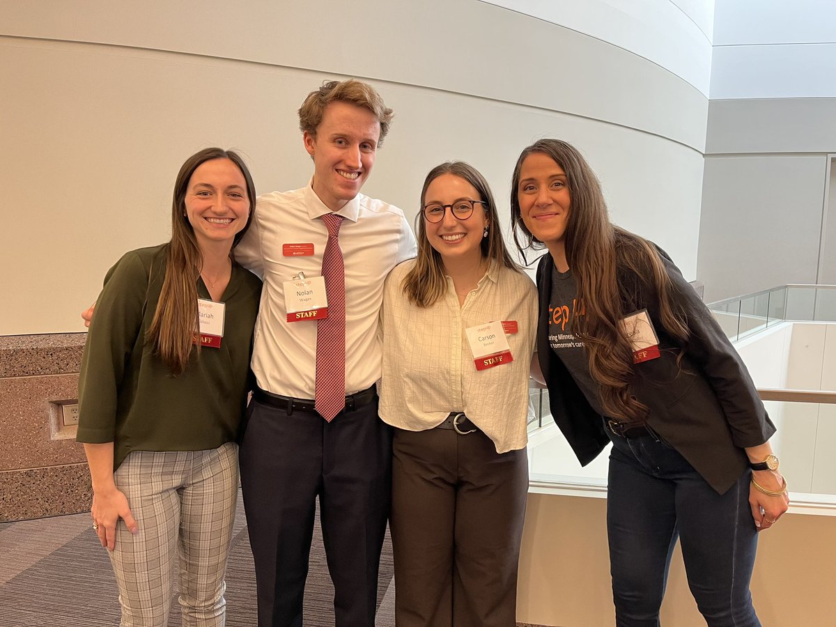 The annual @stepupmpls mock interviews are underway this week, with real-life job interview experiences for 700+ Mpls youth in preparation for summer internships. Thanks to 200 dedicated volunteers for providing feedback and encouragement on interview and presentation skills!