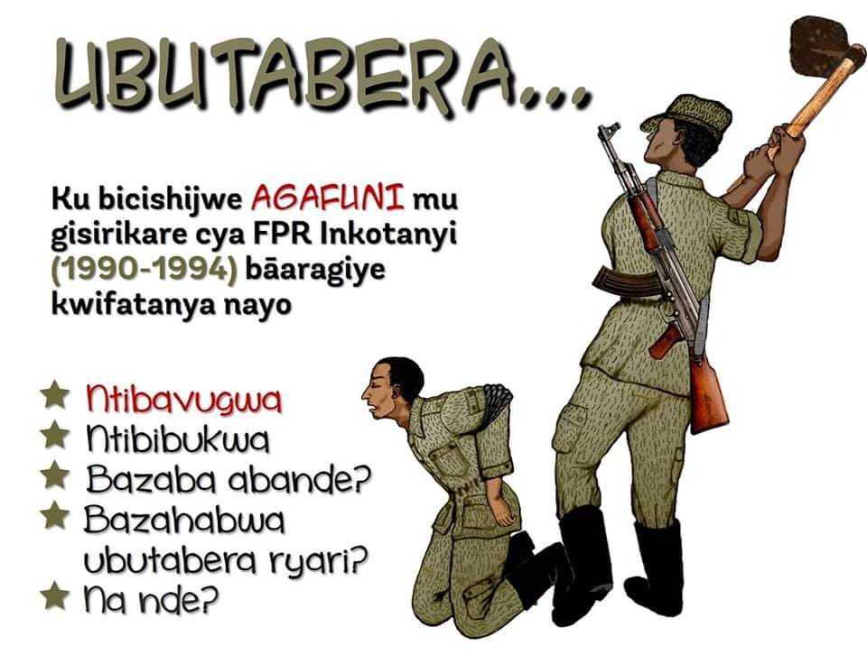 Simon Pierre Gahamanyi on Twitter "1)Tutsi boys and girls who left