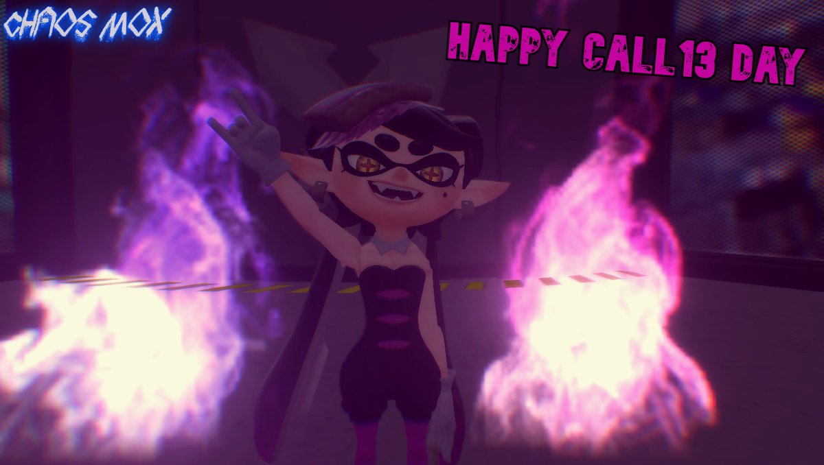 Happy Call13 Day 
#splatoonart #splatoon #splatooncallie #Callieday #call13day #splatoongmod