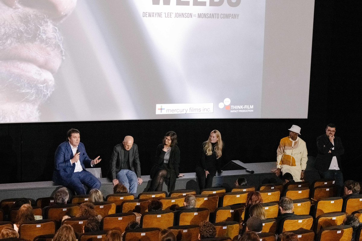 WeedingTech's tweet photo. Yesterday we were invited to the EU premiere of @intotheweedsdoc - the story of the Roundup litigation, told through the story of Lee Johnson. With viable alternatives, like Foamstream, there is no longer an excuse to use chemicals in our parks, schools and other public areas. https://t.co/NQXvRyx5An