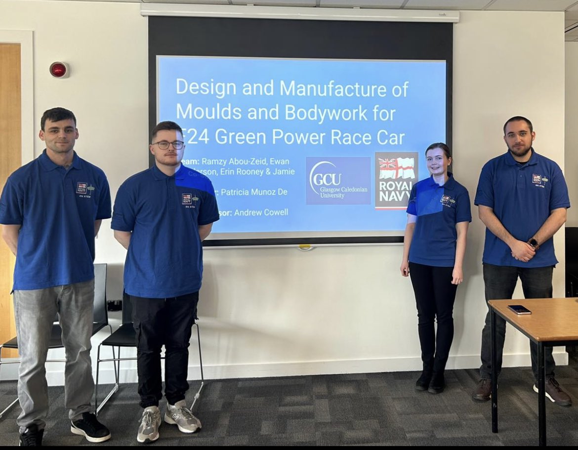 pme269's tweet photo. Very proud of my MEng Team @F24GCU Students. They  have done a great presentation and have made a good progress on the project. Well done👏🏻👏🏻 @STEM_RN @royalsociety @Woodfarm_STEM @GCU_SEBE @GCU_StudentLife #STEM #STEAM #Engineering #GreenEnergy #Racing https://t.co/yJH1wxhlrf