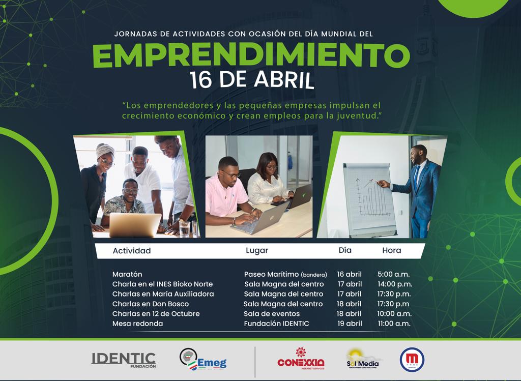EmegOficial's tweet photo. Los emprendedores somos motores del desarrollo socioeconómico de un país. Les invitamos a celebrar éste día especial con nosotros, no sé lo pierdan, les esperamos 💪💪.
Participación gratuita.

#emeg #identic #colaboración #diadelemprendimiento #mundial #gecuarorial https://t.co/OorGfxamCi