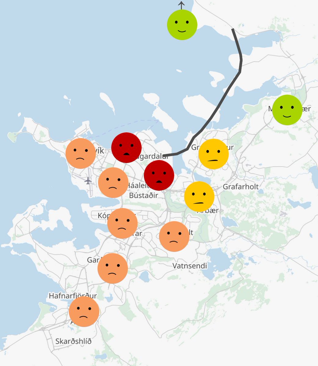 Þá er komið að reglulegri áminningu um það að Sundabraut er óþörf og skaðleg framkvæmd. Það að einhver framkvæmd hafi staðið til rosalega lengi gerir hana ekki sjálfkrafa nauðsynlega. Það eru allar líkur á því að þú hafir meiri ama og tjón af þessu en gagn... 👇🏻