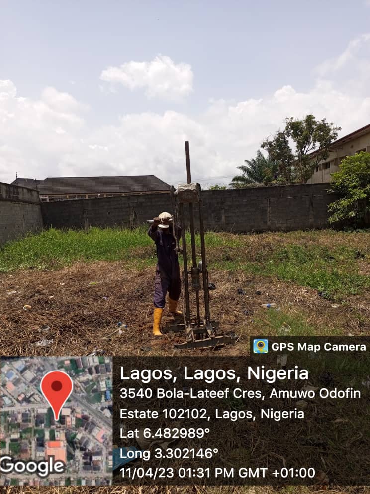 Jonjoe_Geotech's tweet image. Delivery of top-notch Geotechnical service at Lakeview Estate Bola-Lateef Cresent, Amuwo Odofin Estate Lagos, Nigeria.

#geotechnicalengineering 
#geotechnicalconsulting 
#customerservice 
#JonjoeGeotech 
#jonjoegeotechnical