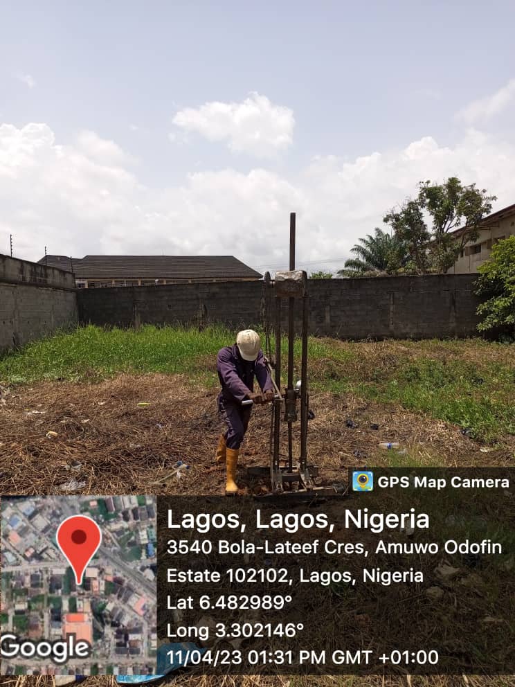 Jonjoe_Geotech's tweet image. Delivery of top-notch Geotechnical service at Lakeview Estate Bola-Lateef Cresent, Amuwo Odofin Estate Lagos, Nigeria.

#geotechnicalengineering 
#geotechnicalconsulting 
#customerservice 
#JonjoeGeotech 
#jonjoegeotechnical