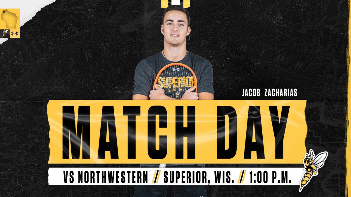 UWSTennis's tweet photo. 🎾 MATCH DAY 🎾
🆚 Northwestern
🕖 1 / 4:30 p.m.
📍 Superior, Wis. - Yellowjackets Outdoor Tennis Complex
📈 https://t.co/Y3vhiKVUL6

#WeAreSuperior https://t.co/gwmHNFGsN9