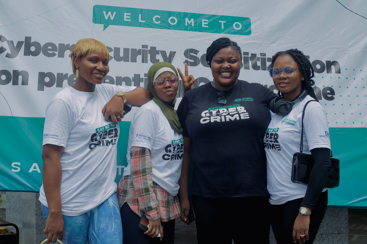 DoHAfrica's tweet photo. [3/4]
We cannot stop thanking our sponsor, TAG International, for their support, and our amazing team of volunteers. We're making strides in the fight against cybercrime.

#internetsafety #securetheworld #infosec #cybercrime https://t.co/jrHfF01YNI